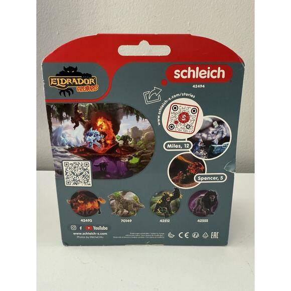 Schleich Eldrador Ice Spider 42494 Figure New Rare Retired Creature Toy NIB - Picture 3 of 7